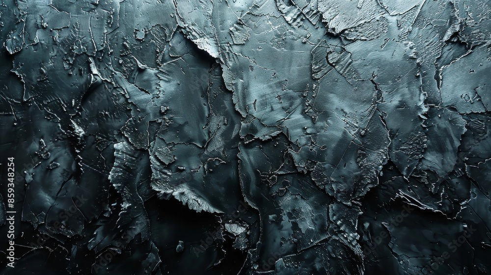 Poster an abstract black surface with a rough texture creates a visually intriguing and sophisticated artwo