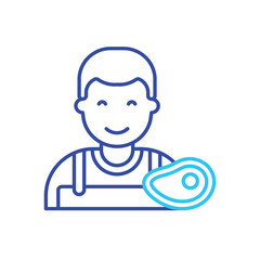 Butcher vector icon