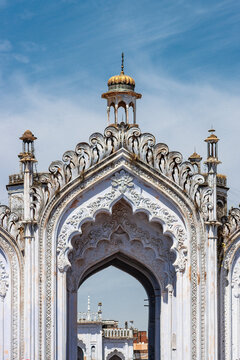 Pehla Phatak city gate in Lucknow, Uttar Pradesh, India, Asia