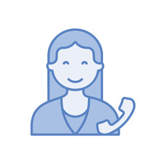 Secretary vector icon