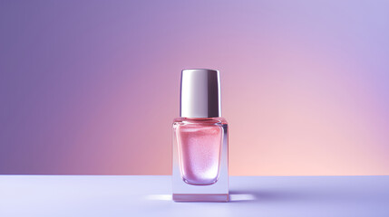 Powder Pink Nail Paint, Product Photography