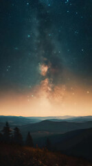 Fototapeta premium Cosmic Exploration: Discovering the Universe