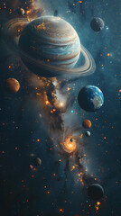 Jupiter's Grandeur: Majestic Gas Giant Close-Up