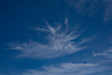 A Cloudscape on a Partially Cloudy Sky