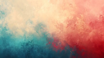 Obraz premium Gradient azure to beige abstract shades banner