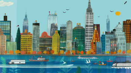 A New York illustration