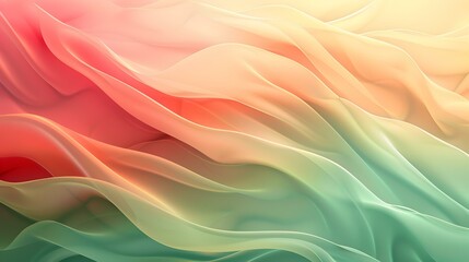 Obraz premium Gradient lemon chiffon to light sea backdrop