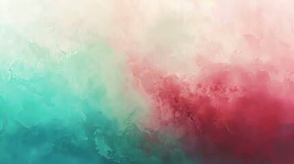Fototapeta premium Gradient mint cream to pale turquoise effect