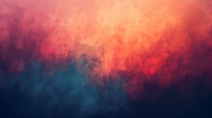 Fototapeta premium Gradient cadet blue to dark orange background