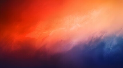 Fototapeta premium Gradient cornflower blue to dark orange background