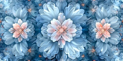 Floral fractal pattern for wallpaper desktop phone case and screen backgrounds. Concept Floral Fractal Pattern, Wallpaper Design, Phone Case Design, Screen Backgrounds