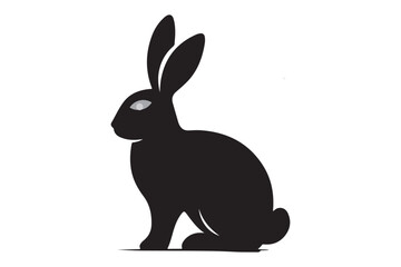 Animal silhouette vector image illustration