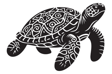 Animal silhouette vector image illustration