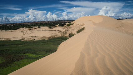 The sand dunes in Mui Ne in Southern Vietnam