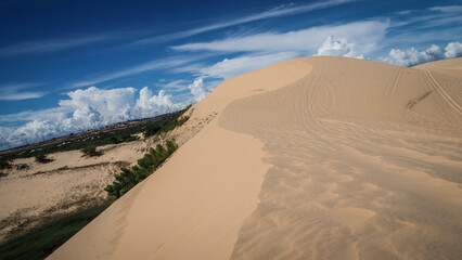 The sand dunes in Mui Ne in Southern Vietnam