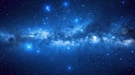 Obraz premium background with stars