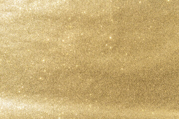 Gold glitter texture background sparkling shiny wrapping paper for Christmas holiday seasonal...