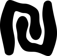 Halloween Currency font vector shape, Halloween font, Scary creepy alphabet, Dirty Letters, Curve font