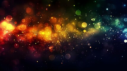 Obraz premium Sparkling Cosmic Galaxy of Glittering Stars and Lights in the Night Sky