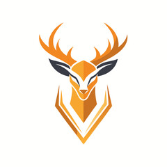 Elegant Deer Logo Design &ndash; Modern Wildlife Symbol for Branding and Identity