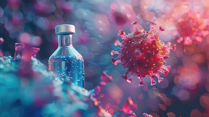 Copy space for Covid 19 vaccine side effects