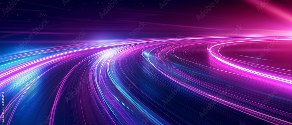 Poster abstract background with lines speed light