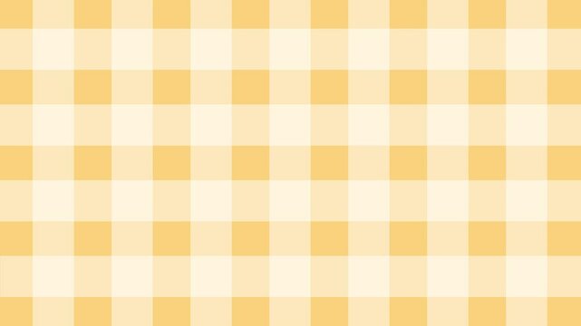 オレンジと黄色のチェック柄の背景動画