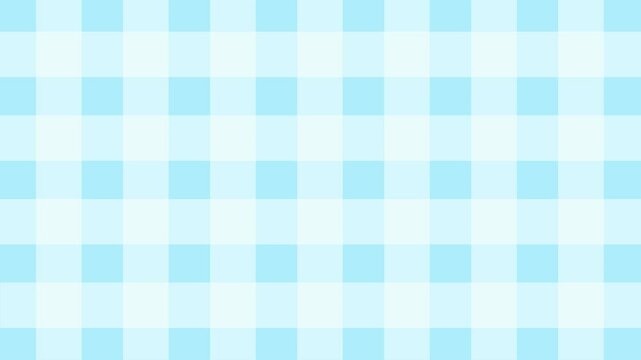 ブルーのチェック柄のシンプルな背景動画