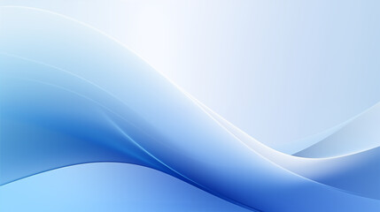 Blue minimalist abstract wavy winding background