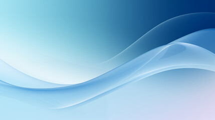 Blue minimalist abstract wavy winding background