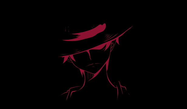 Black red luffy