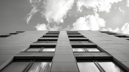 Hotel building stretches into the sky 