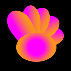 flower pattern with flower icon