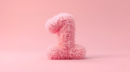 Fototapeta premium Fluffy Typography Delight: Super Lovely Candy Colors in Natural Light, numbers, 0, 1, 2, 3, 4, 5, 6, 7, 8, 9, 10, numeral, digit, typographic, Typography design, Graphic resource, wallpaper, 