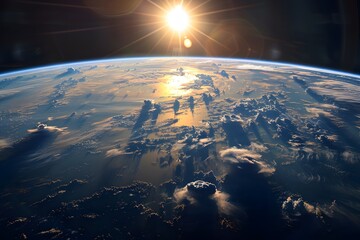 Look on the planet Earth from the Space