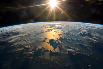 Look on the planet Earth from the Space