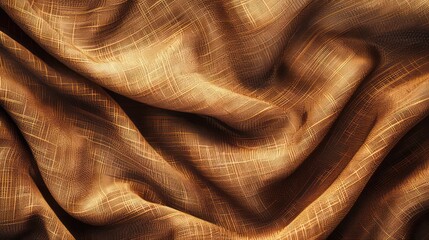 dirty brown, Cinnamon Brown Warm Abstract Texture with Gradient and Ombre Effects, Earthy and Rustic Fabric Design with Cozy and Sophisticated Aesthetic