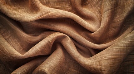 dirty brown, Cinnamon Brown Warm Abstract Texture with Gradient and Ombre Effects, Earthy and Rustic Fabric Design with Cozy and Sophisticated Aesthetic