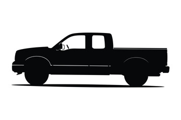 Pickup Truck car silhouette