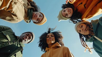 Fototapeta premium The group of friends