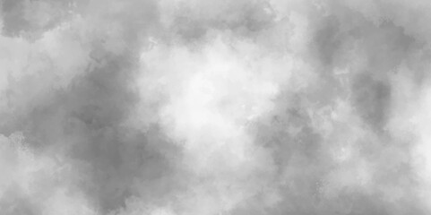 Abstract grey storm cloud texture. White dramatic smoke brush effect smoke swirls misty fog isolated, background. Gray grunge painted paper textured canvas for design watercolor scraped vector.	