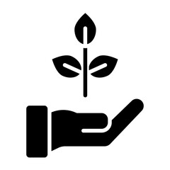 Nature Vector Glyph Icon