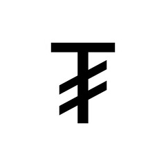 Tugrik coin icon vector illustration eps 