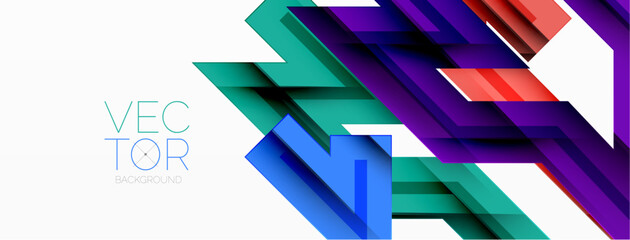 Dynamic lines geometric background. Vector Illustration For Wallpaper, Banner, Background, Card, Book Illustration, landing page