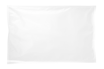 Dicut image capture the elegance of a clear plastic bag on a isolated transparent background png