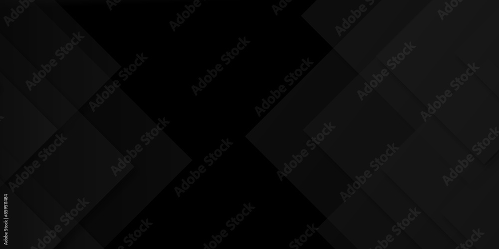 Poster modern simple black abstract background with triangle and geometric shape. abstract dark black geome