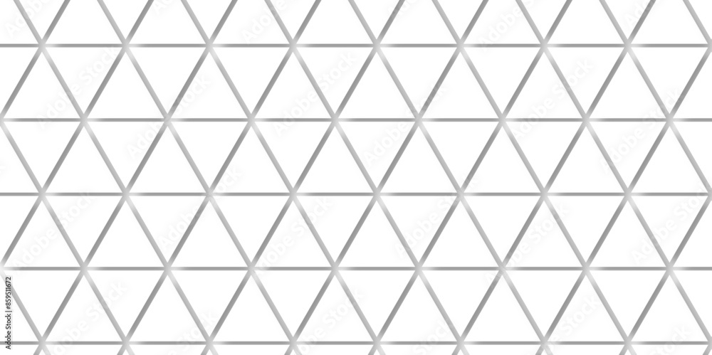 Poster white triangle ceramic tile wall texture background vector illustration. abstract white geometric tr