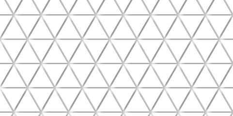 White triangle ceramic tile wall texture background vector illustration. Abstract white geometric triangle 3D background. Vector Illustration. Seamless pattern of triangle tiles in gray colors.