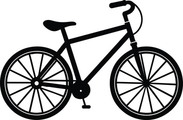 Minimal bicycle vector art Design