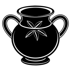 Icon silhouette Kettles, Teapots, Coffee pot. Abstract design logo. Logotype art - vector